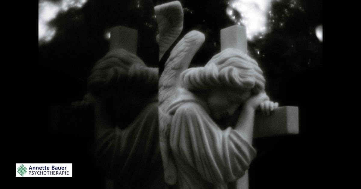 Engel, Friedhof, Trauer Annette Bauer Heilpraktikerin für Psychotherapie