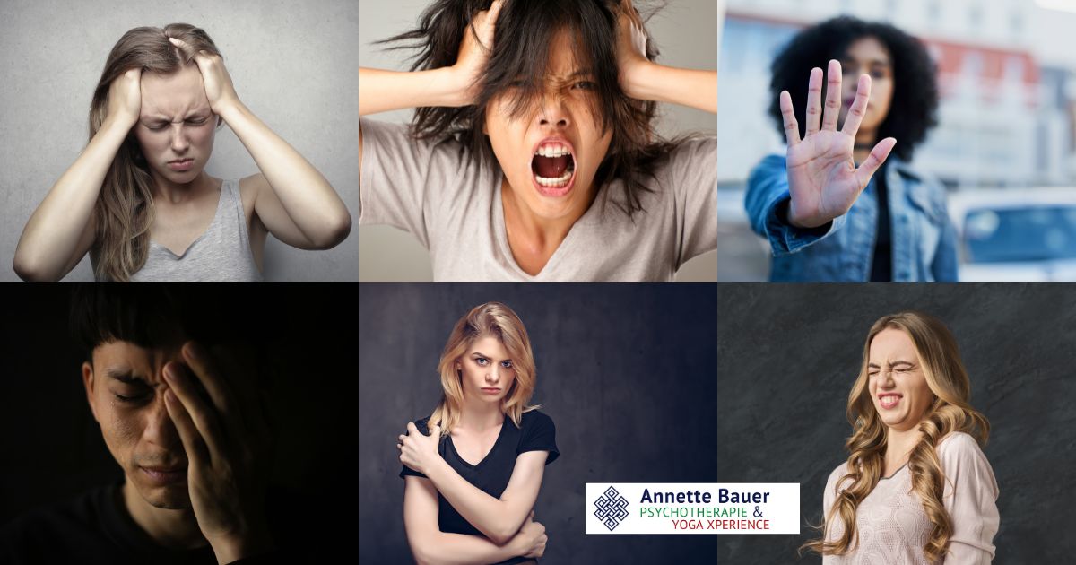 Gefühle, Gesichter, Körperpsychotherapie Wenn Gefühle keine Worte haben Annette Bauer Heilpraktikerin Psychotherapie