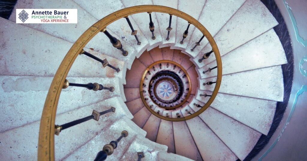 Wendeltreppe, Hypnose Milton Erickson Annette Bauer Psychotherapie